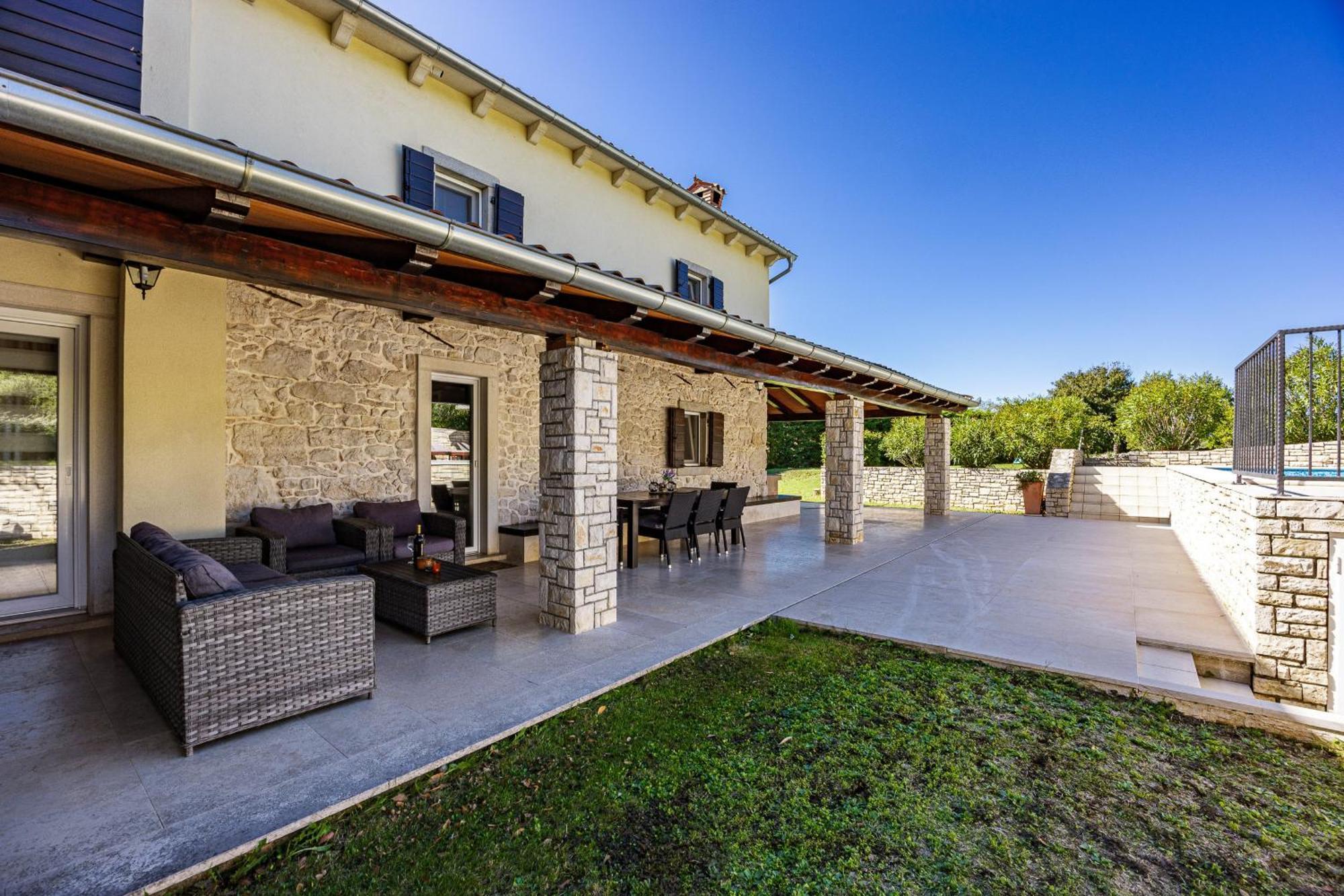 Charming Villa Antoana For Families And Kids In Labin - Rabac With Children Playground & Private Pool Labin (Istria) Exterior foto