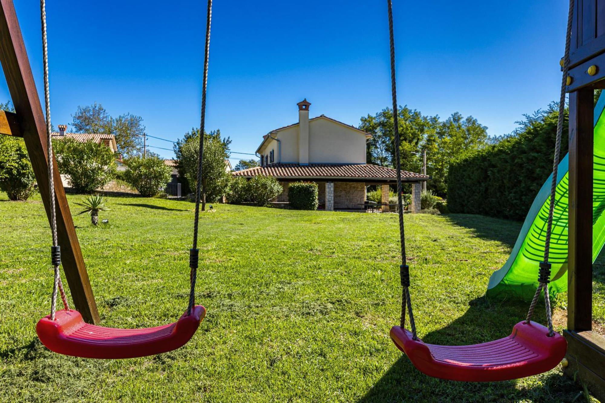 Charming Villa Antoana For Families And Kids In Labin - Rabac With Children Playground & Private Pool Labin (Istria) Exterior foto