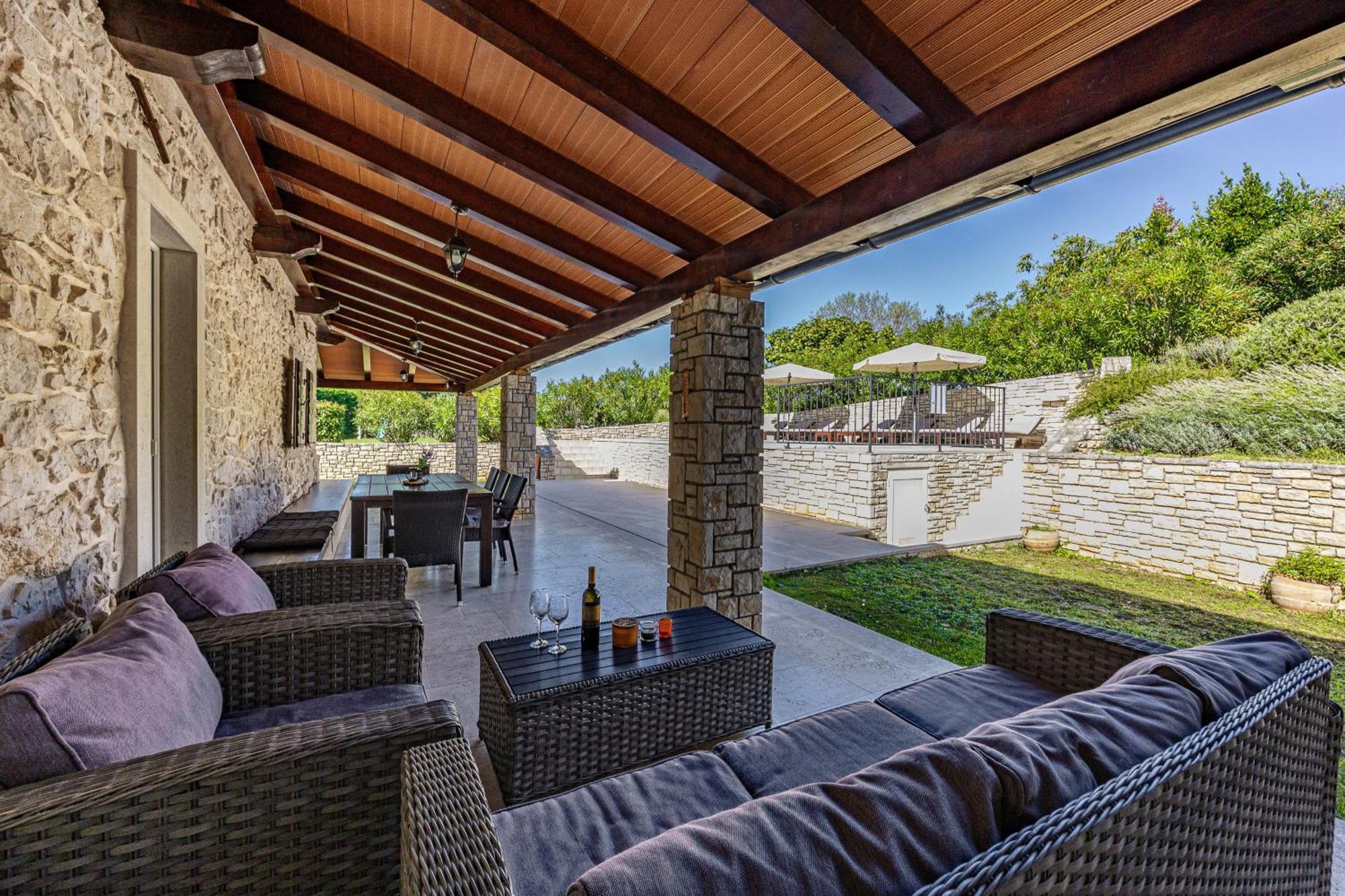 Charming Villa Antoana For Families And Kids In Labin - Rabac With Children Playground & Private Pool Labin (Istria) Exterior foto