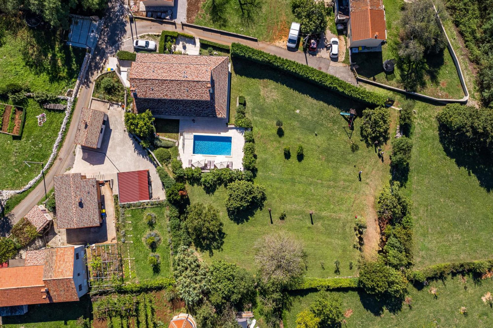 Charming Villa Antoana For Families And Kids In Labin - Rabac With Children Playground & Private Pool Labin (Istria) Exterior foto